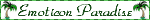 [palm trees on each side] Emoticon Paradise